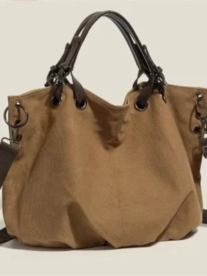 sg-11134201-7rdy7-mdo00s71wi8l14 Retro Lazy Style Large Capacity Tooling Canvas Bag