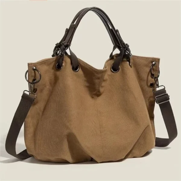 sg-11134201-7rdy7-mdo00s71wi8l14 Retro Lazy Style Large Capacity Tooling Canvas Bag