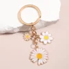 sg-11134301-7rcel-ltuomb2v2ux2ff.webp Spring Flower Enamel Keychain Daisy Plant Keyring Sweet and Romantic
